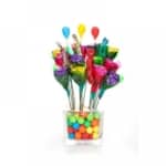 אפ UP זר מתוק - 16 פרלינים, 3 עוגיות ומסטיקים