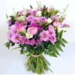 זר פרחים רומנטי