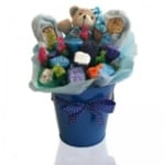 זר תינוק שמח ומתוק