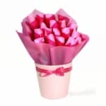 זר שוקולד ורוד משגע