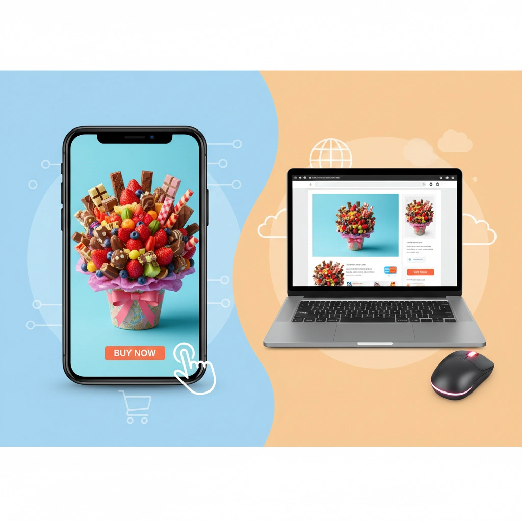 האם כדאי להזמין זר מתוק דרך אפליקציה או אתר אינטרנט?