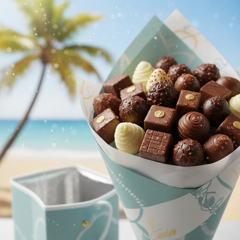 האם משלוח זר מתוק מגיע מקורר בקיץ?