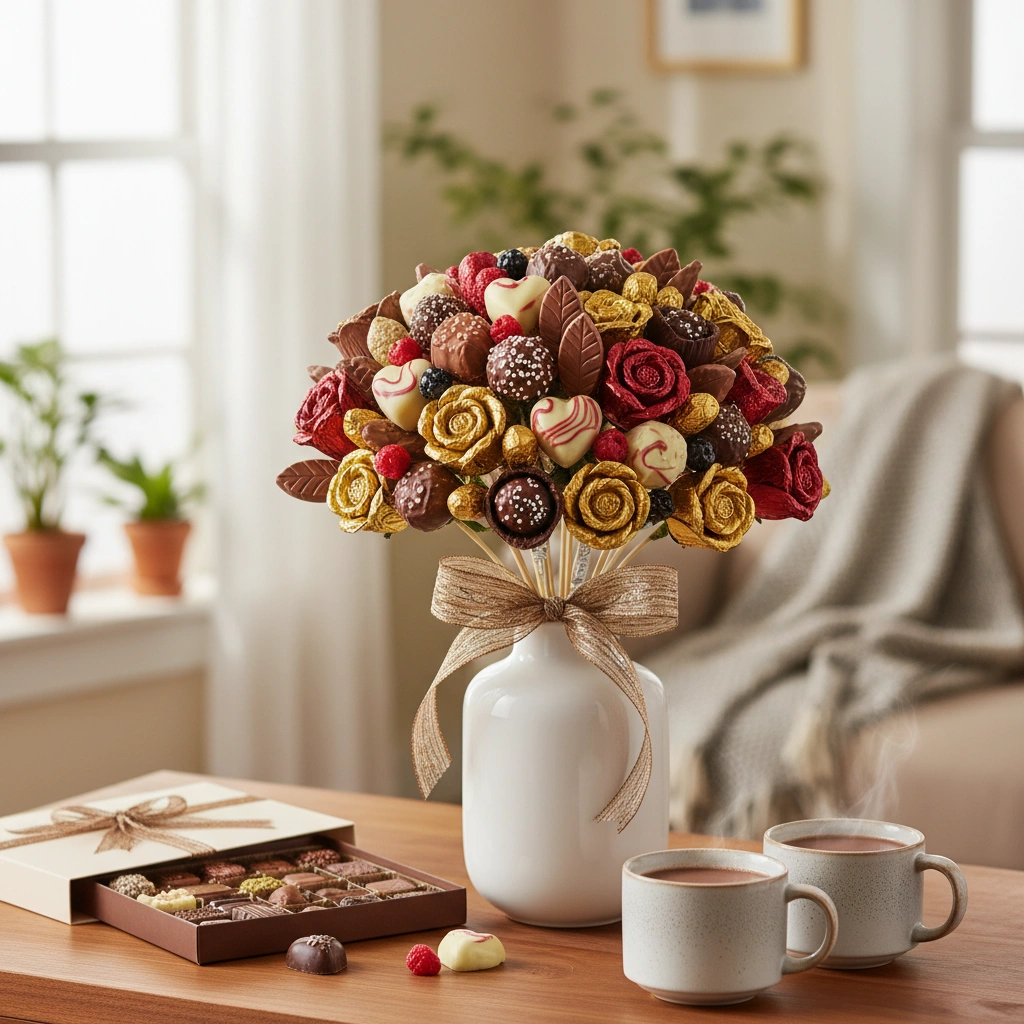 זר מתוק לט"ו באב: איך להביע אהבה עם שוקולד?