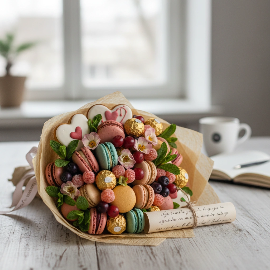 זר מתוק עם הקדשה אישית: איך להוסיף טאצ' אישי למתנה?