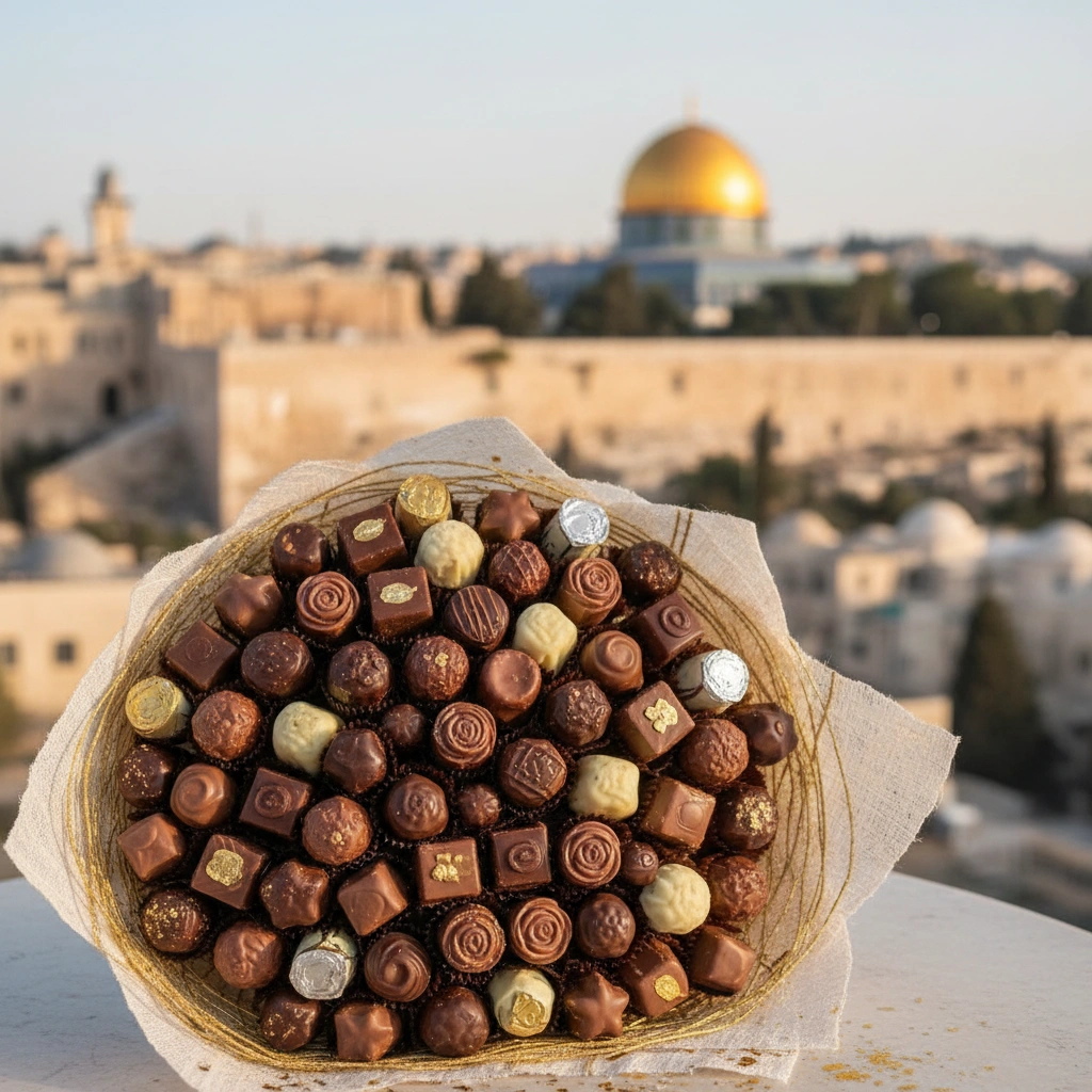 זרי שוקולדים בירושלים: איפה מוצאים את המשלוחים הכי שווים?