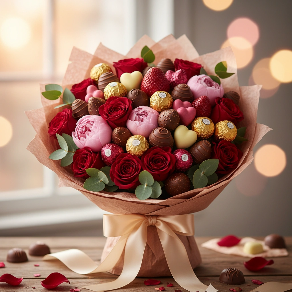 יום האהבה (ולנטיין דיי): זרי השוקולד הכי רומנטיים שיש
