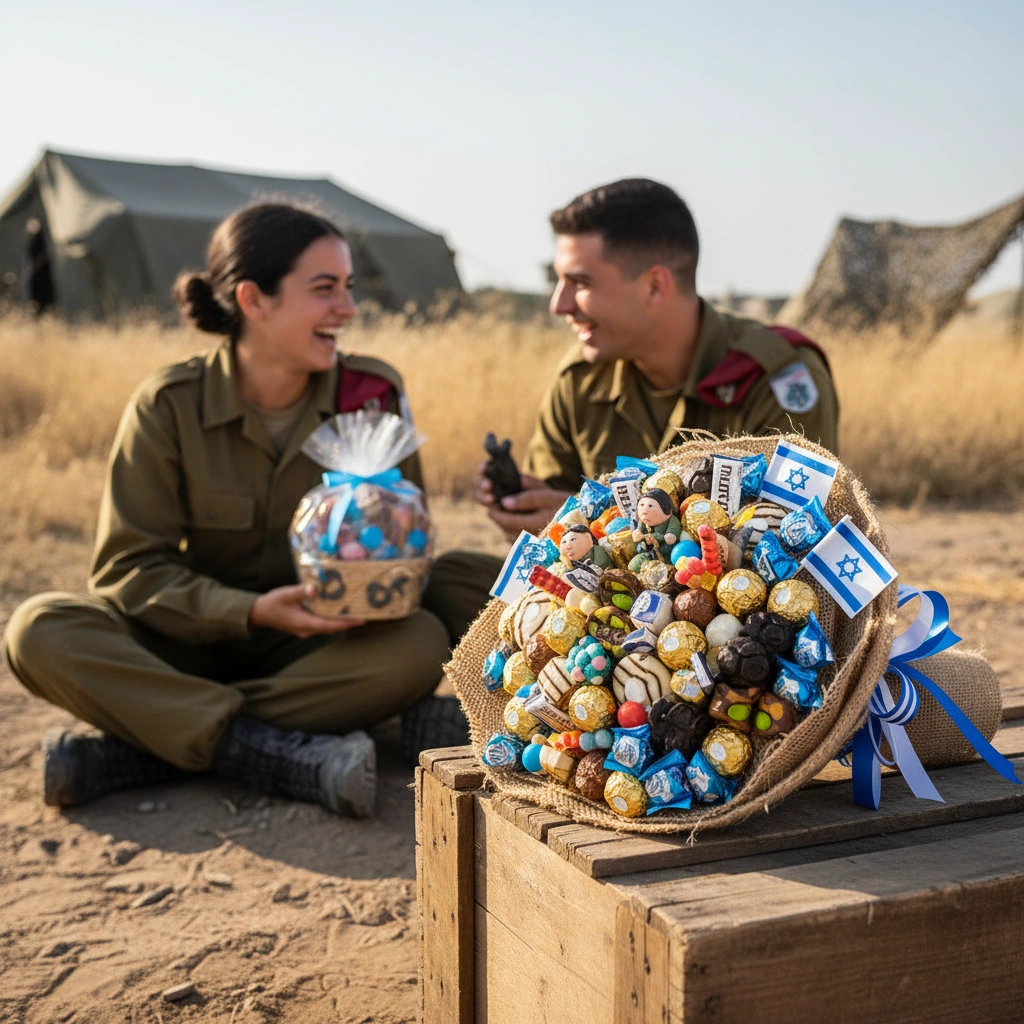 משלוח זר מתוק לחייל/ת: דרך מתוקה להגיד תודה