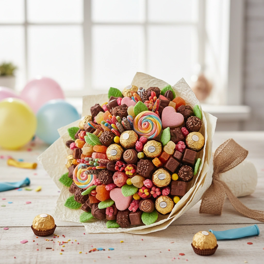 משלוח זר מתוק ליום הולדת: איך לבחור את הזר המושלם לחוגג/ת?