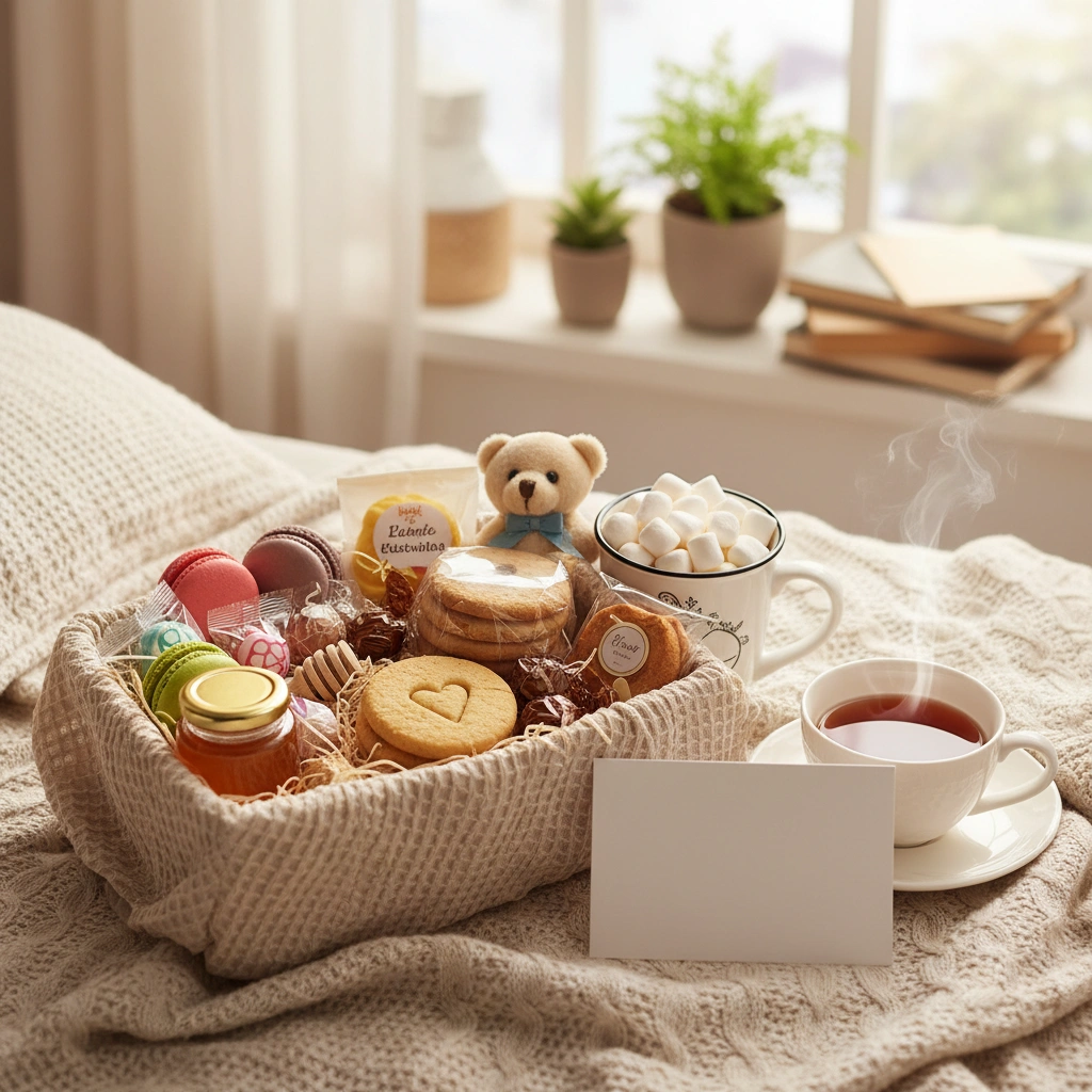 משלוח מתוק להחלמה מהירה: איך לעודד חבר או קרוב משפחה חולה?