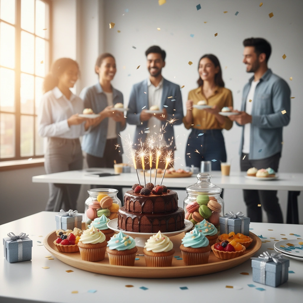 משלוחים מתוקים למשרד: הדרך הטובה ביותר לחגוג יום הולדת של עובד