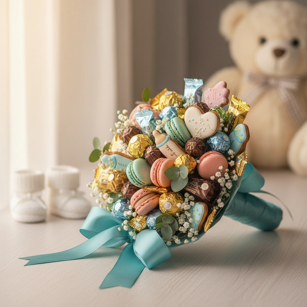 מתנה ליולדת: למה זר מתוק הוא הבחירה האידיאלית?